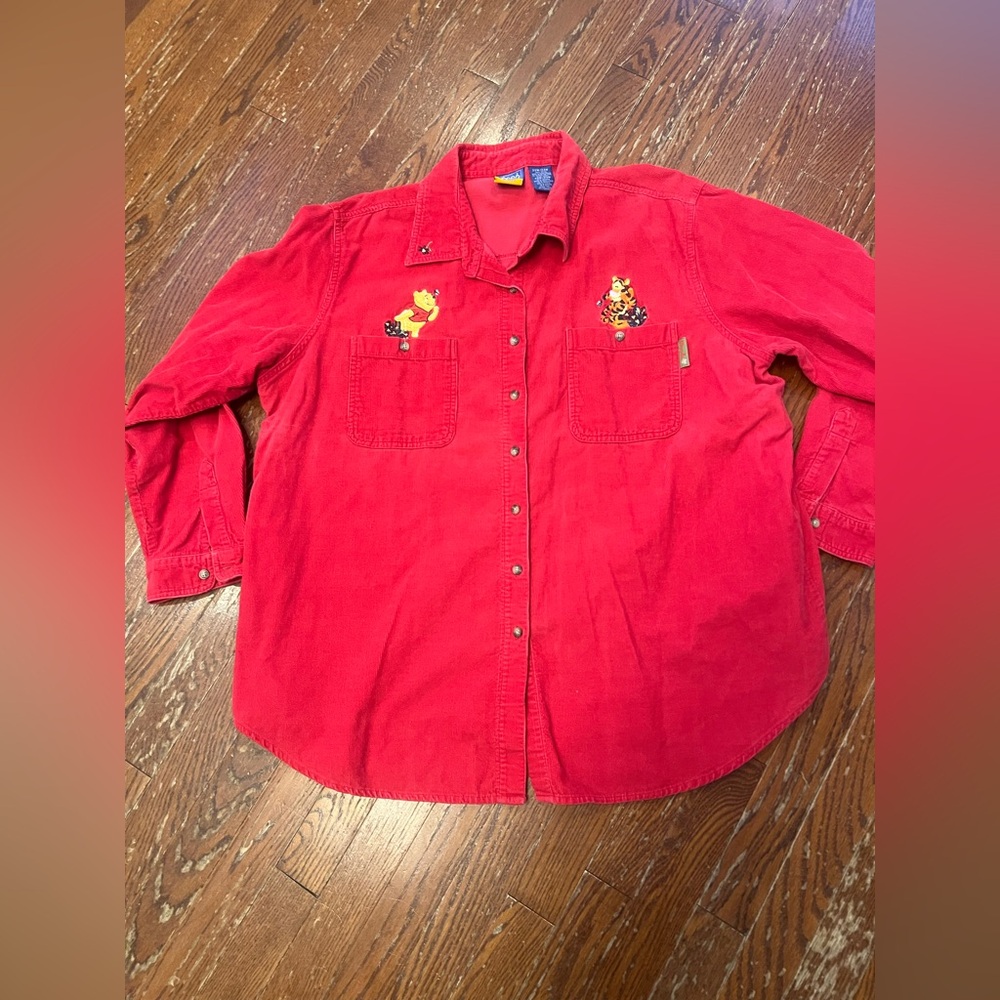 Vintage‎ Disney Winnie the Pooh corduroy top